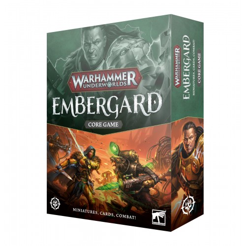 Warhammer Underworlds: Embergard Core Game, Strategic Deck-Building, Fast-Paced Skirmishes: Claim Glory in the Depths
